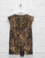 ALIX the Label - Mooie leopardprint tee maat XS - Nieuw €69, Alix the label, Bruin, Nieuw, Ophalen of Verzenden