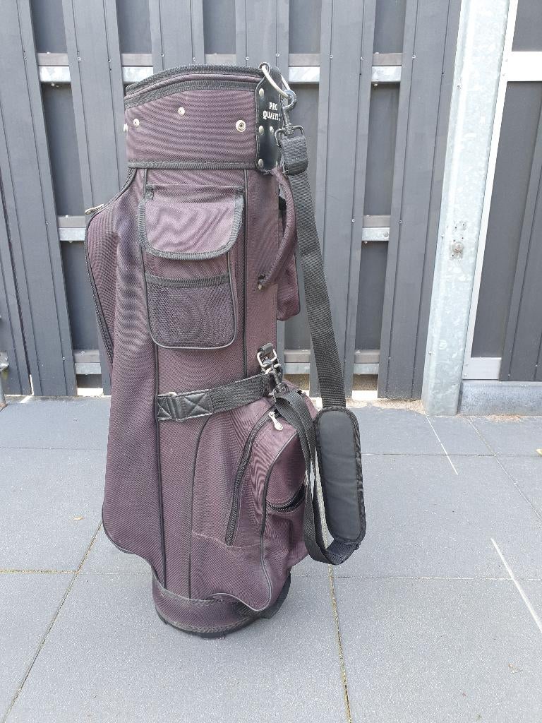 Pro Quality golftas 6-vaks met schouderband en veel ruimte, Sport en Fitness, Golf, Ophalen of Verzenden, Gebruikt, Tas, Overige merken