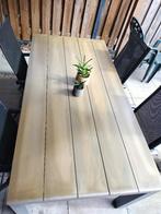 Aluminium tuintafel (zonder stoelen), Tuin en Terras, Ophalen, Gebruikt, Rechthoekig, Aluminium