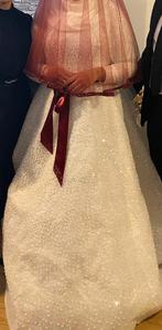 Bruidsjurk, Ophalen, Gedragen, Wit, Trouwjurk