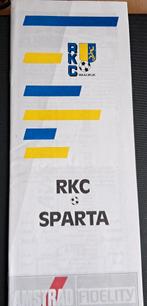 RKC - Sparta 1990/1991, Ophalen of Verzenden, Zo goed als nieuw, Overige binnenlandse clubs, Boek of Tijdschrift