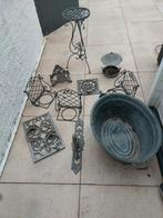 Gietijzeren teil en nog wat andere dingen, Ophalen of Verzenden, Gebruikt