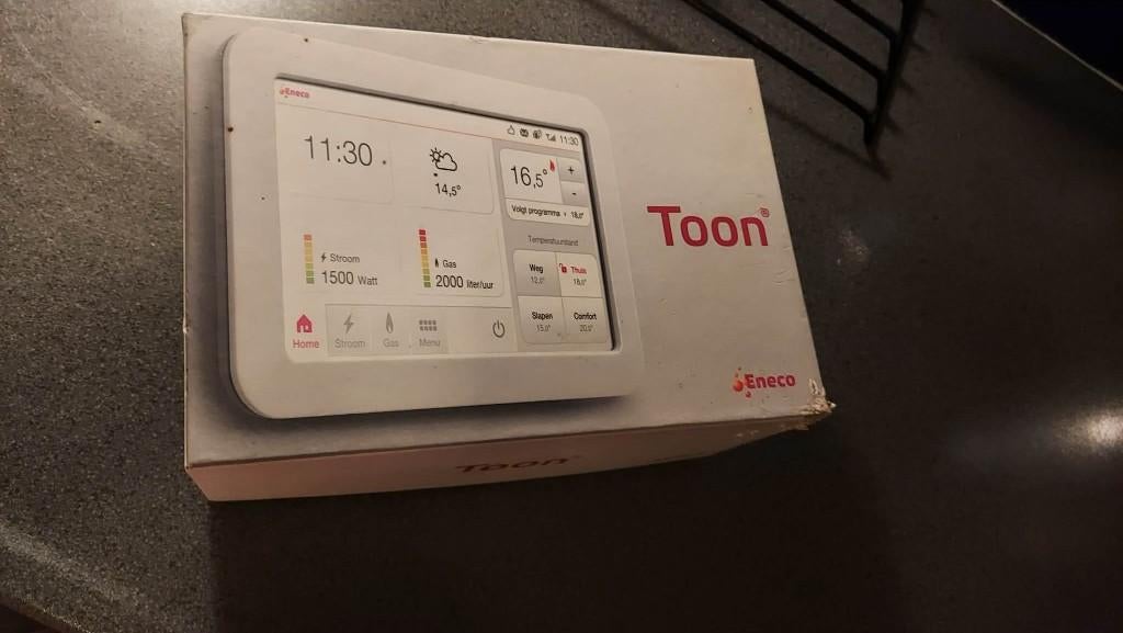 TOON ZO GOED ALS NIEUW, Ophalen, Slimme thermostaat, Zo goed als nieuw