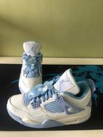Jordan 4 'Forget Me Not' - Maten 37,5, 39, 42, Ophalen of Verzenden, Nieuw, Blauw, Sneakers of Gympen