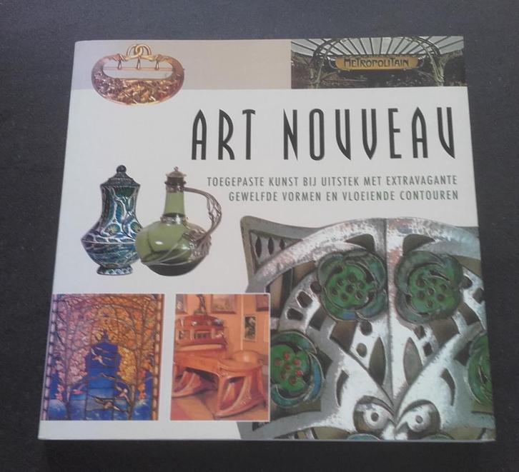 art nouveau jugendstil naslagwerk sieraden metaalwerk boek, Antiek en Kunst, Kunst | Overige Kunst, Ophalen of Verzenden