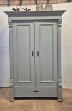 Prachtige gerestylde brocante legkast linnenkast spekkast, Ophalen of Verzenden