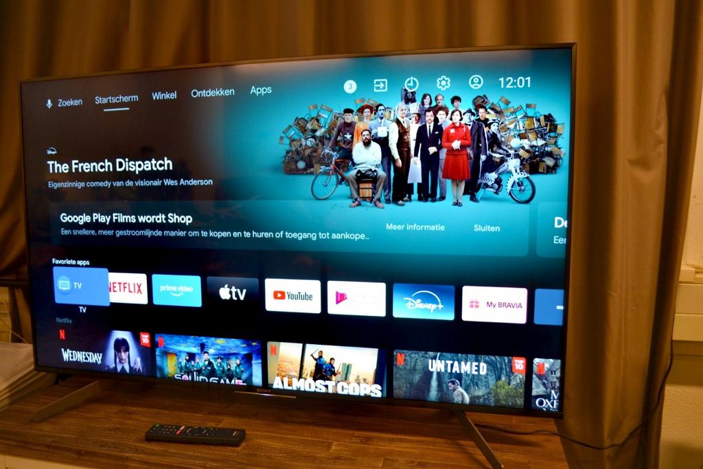 Sony Bravia Smart TV 55 inch 4K Ultra HD 100hz, Audio, Tv en Foto, Televisies, Ophalen, LED, Zo goed als nieuw, 100 Hz