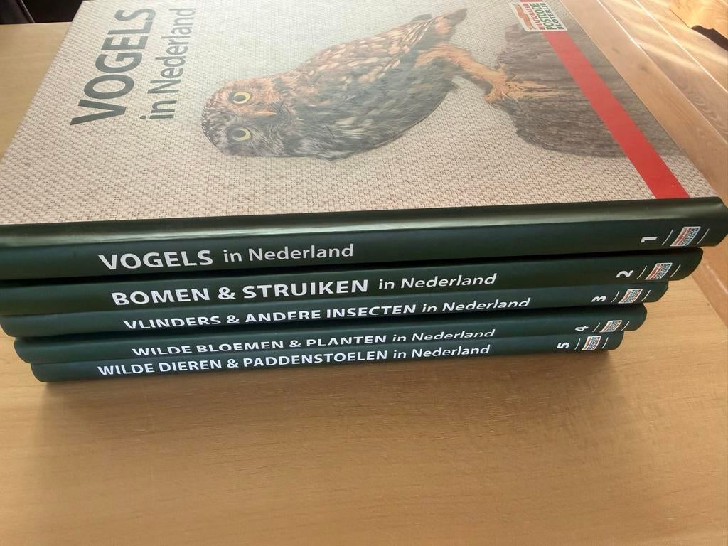 Natuur in Nederland (5 delen) postcodeloterij, Ophalen of Verzenden, Zo goed als nieuw, Natuur algemeen