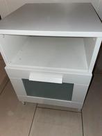 3x Ikea Brimnes nachtkastje WIT, Ophalen, Gebruikt, Minder dan 45 cm, Minder dan 55 cm