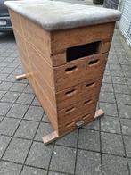 turntoestel plint, op verstelbare wieltjes, Maat 36 t/m 42, Ophalen, Gebruikt, Materiaal