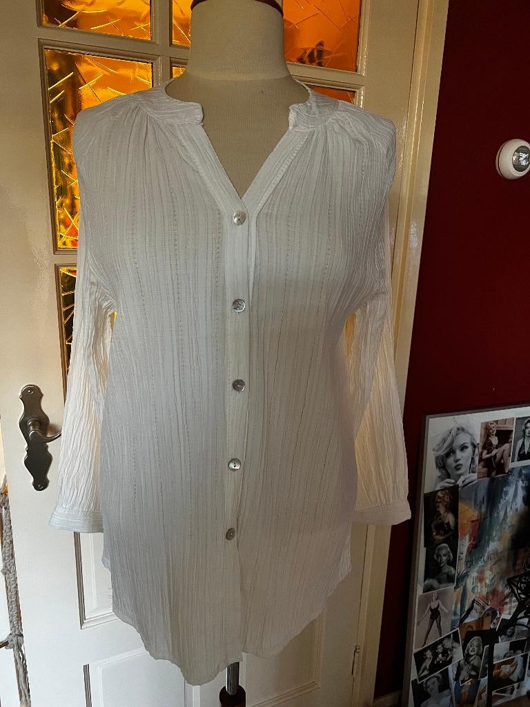 nieuwe blouse Pescara, Ophalen, Nieuw, Maat 38/40 (M), Wit