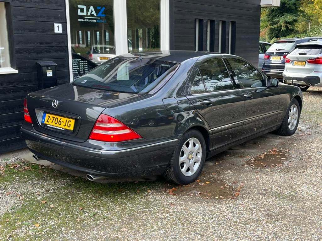 Mercedes-Benz S-Klasse 320 Aut/Ecc/Leer/Dak/Nieuwstaat!, Automaat, Achterwielaandrijving, Gebruikt, Bedrijf