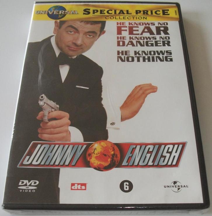 Dvd *** JOHNNY ENGLISH *** He knows no Fear *NIEUW*, Cd's en Dvd's, Dvd's | Komedie, Nieuw in verpakking, Actiekomedie, Vanaf 6 jaar