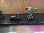 Hitachi Accu Schroefboormachine DS 14DL2 met Accu en Lader, Gebruikt, Variabele snelheid, Ophalen of Verzenden, Boor- en Schroefmachine