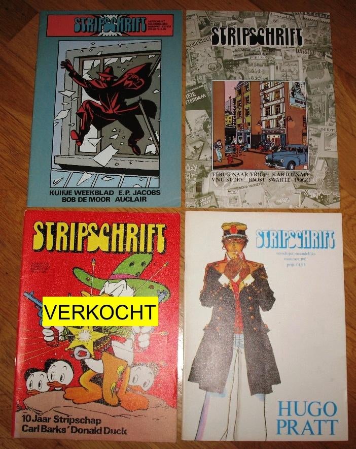 Stripschrift 1977 nr 102-103 104 105 106 H Pratt Kuifje Pogo, Meerdere stripboeken, Ophalen of Verzenden, Zo goed als nieuw