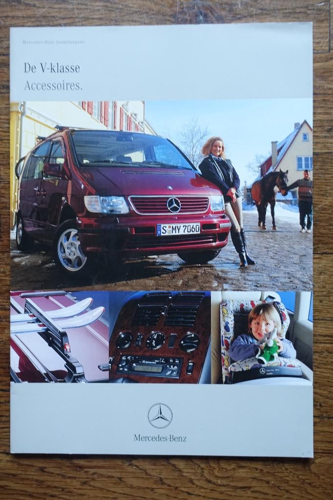 Mercedes Benz V Klasse, Boeken, Auto's | Folders en Tijdschriften, Nieuw, Mercedes, Ophalen of Verzenden