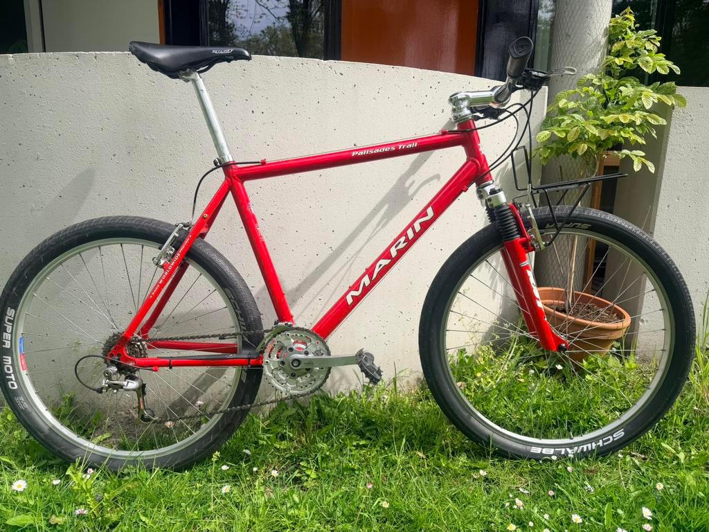 Vintage mountainbike Marin Palisades Trail, Fietsen en Brommers, Fietsen | Mountainbikes en ATB, Hardtail, Velgrem, Zo goed als nieuw
