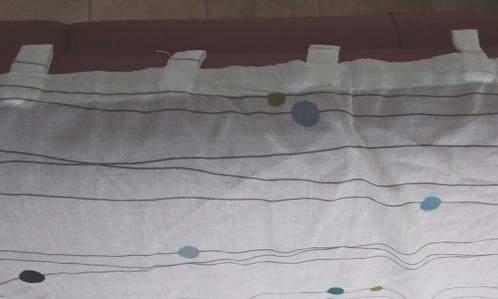 3 Stuks vitrage van 220 cm hoog en elk 142 cm breed, Huis en Inrichting, Stoffering | Gordijnen en Lamellen, Zo goed als nieuw