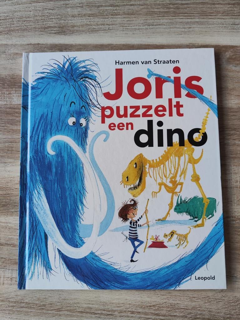 Joris puzzelt een dino - Harmen van Straaten, Ophalen of Verzenden, Nieuw, Harmen van Straaten