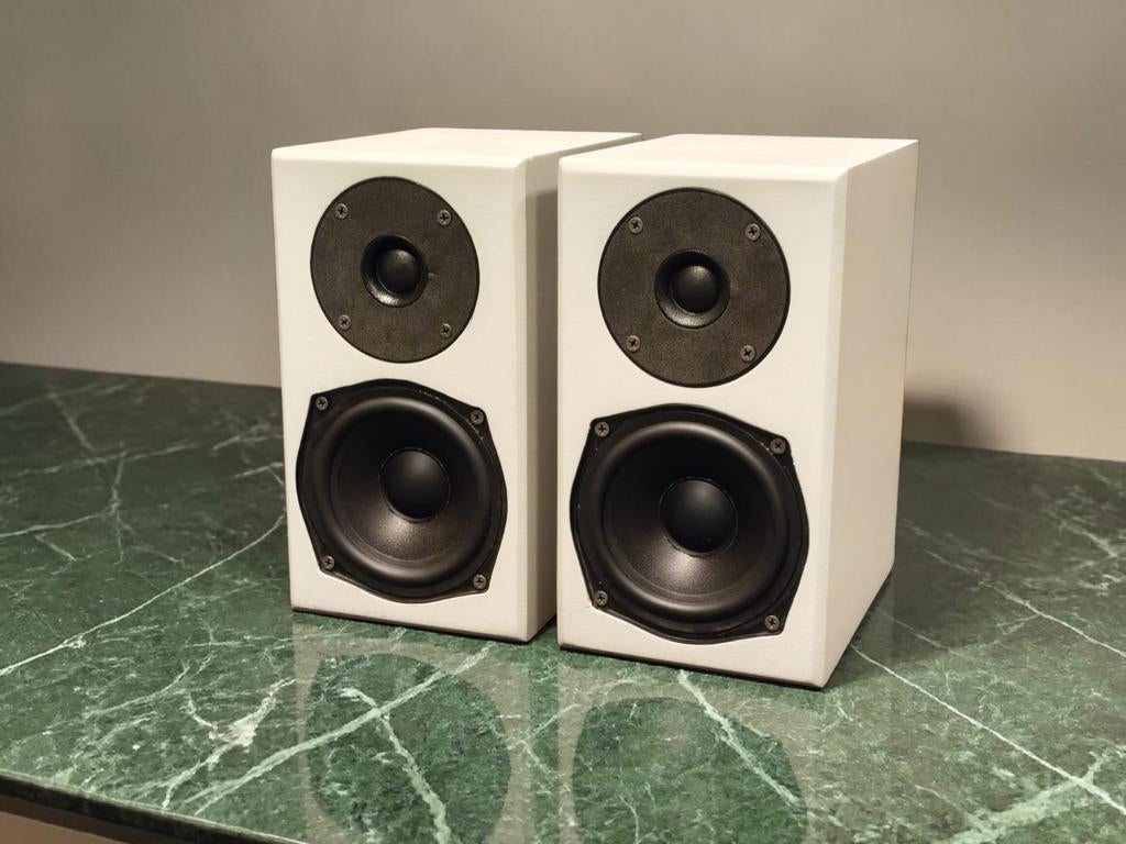 Totem Mite, Audio, Tv en Foto, Luidsprekers, Ophalen, 120 watt of meer, Front, Rear of Stereo speakers, Overige merken