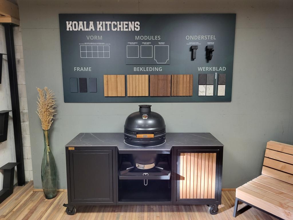 Buitenkeuken staal, Tuin en Terras, Barbecue-accessoires, Niet ingevuld, Niet ingevuld, Nieuw, Ophalen of Verzenden