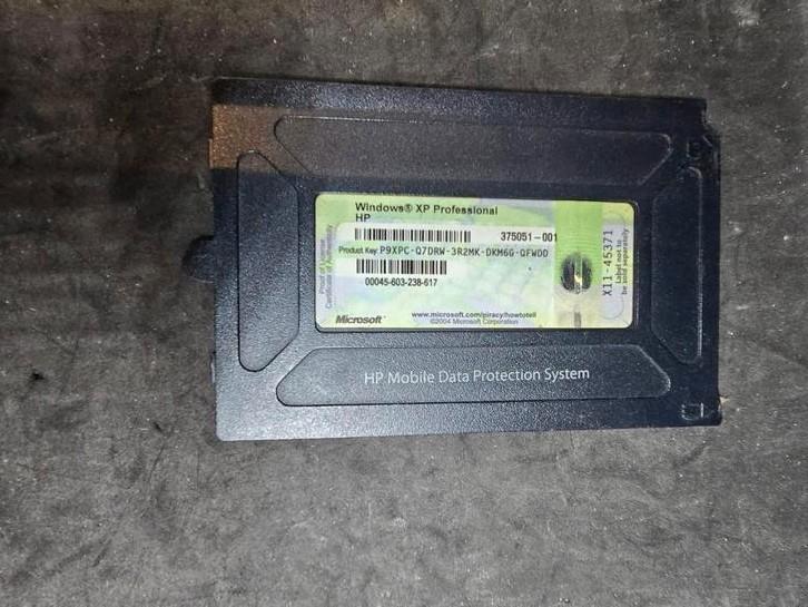 HP Mobile Data Protection System met Windows XP Pro licentie, Computers en Software, Besturingssoftware, Ophalen of Verzenden