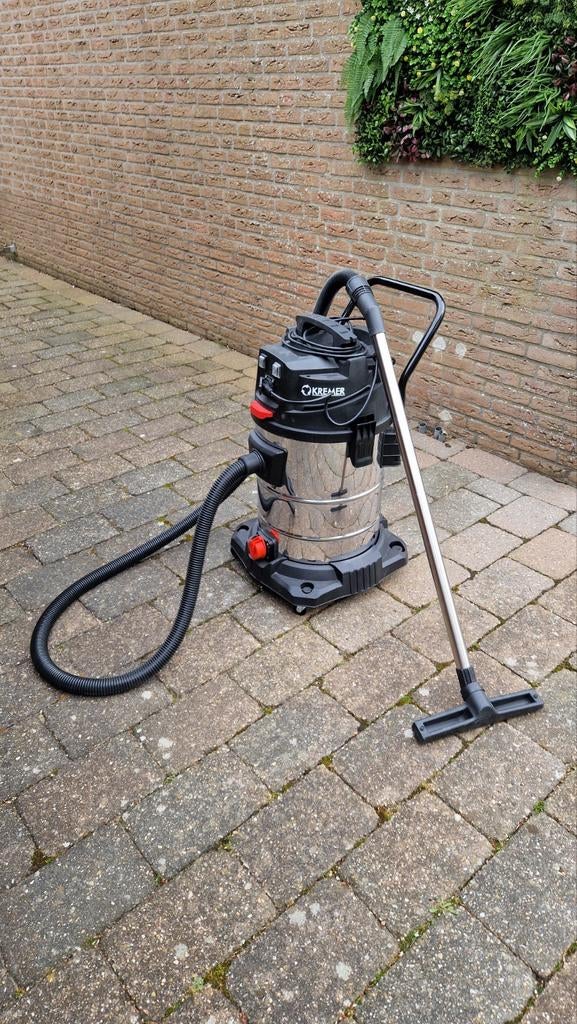 Gebruikte Kremer KR65LS droog nat stofzuiger, Ophalen of Verzenden, Gebruikt