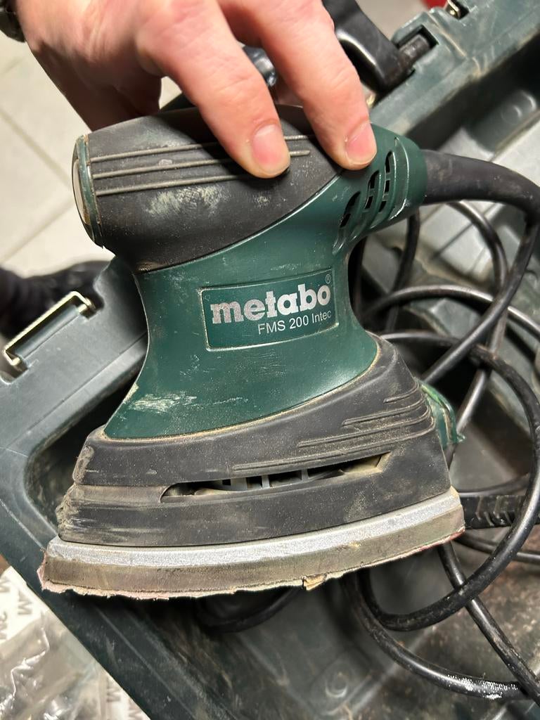 Metabo FMS 200 Intec Multischuurmachine - Gebruikt, Ophalen, Gebruikt, Minder dan 600 watt, Overige typen