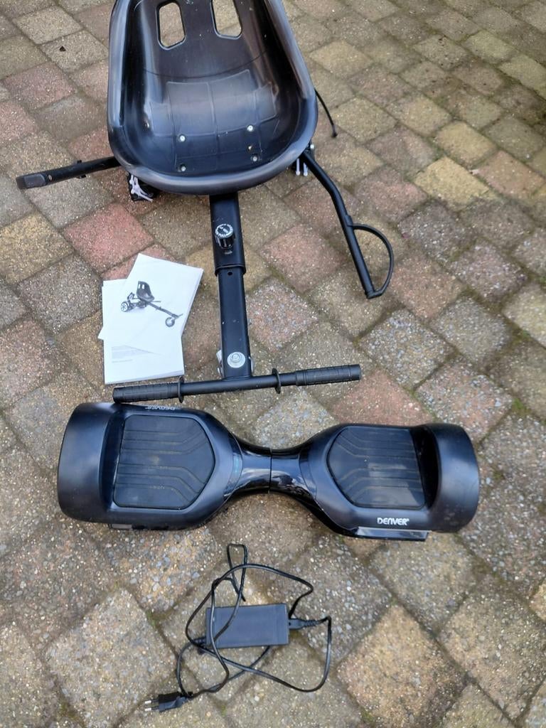 Hoverboard met kart, Ophalen, Gebruikt, Denver