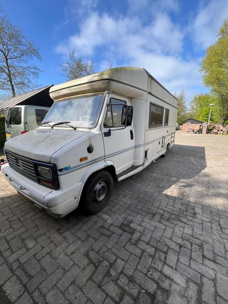 Peugeot 280l camper, Caravans en Kamperen, Overige merken, Buscamper of Camperbus, Bedrijf, Diesel