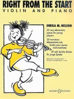 Sheila M. Nelson - Right From The Start Violin and piano, Ophalen, Klassiek, Zo goed als nieuw, Artiest of Componist