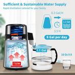 Waterdestilleerder 4L - Destilleerder Temperatuur & Timer, Niet ingevuld, Verzenden, Overige typen, Niet ingevuld