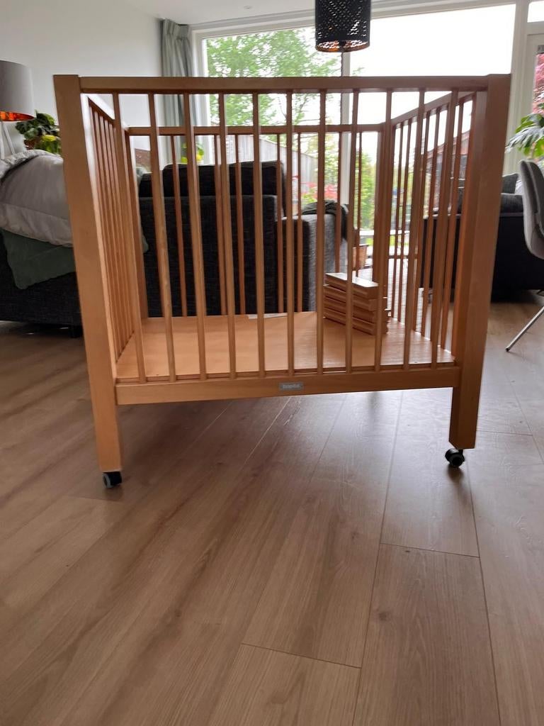 Bopita Baby box goede staat incl handige wieltjes., Kinderen en Baby's, Boxen, Ophalen, Zo goed als nieuw, Wieltjes