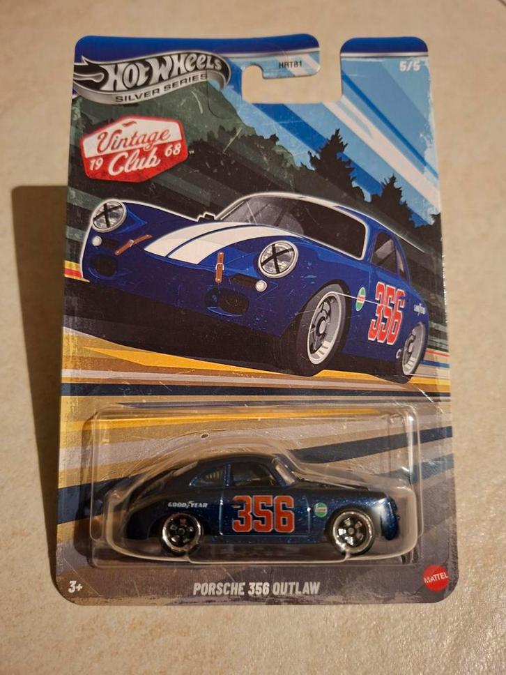 Hot Wheels Porsche 356 Outlaw Silver Series Chase, Hobby en Vrije tijd, Modelauto's | Overige schalen, Nieuw, Auto, Ophalen of Verzenden