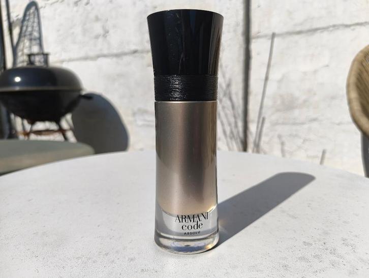 Armani Code Absolu 60ml Parfum pour Homme, Sieraden, Tassen en Uiterlijk, Uiterlijk | Parfum, Zo goed als nieuw, Verzenden