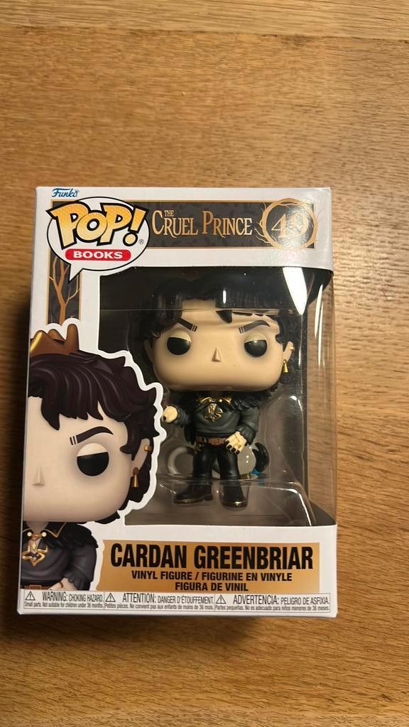 Funko pop! Cruel Prince Cardan Greenbriar, Verzamelen, Poppetjes en Figuurtjes, Zo goed als nieuw, Ophalen