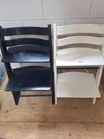 2x stokke tripp trapp kinderstoel trip trap stoel, Ophalen, Gebruikt, Meegroeistoel