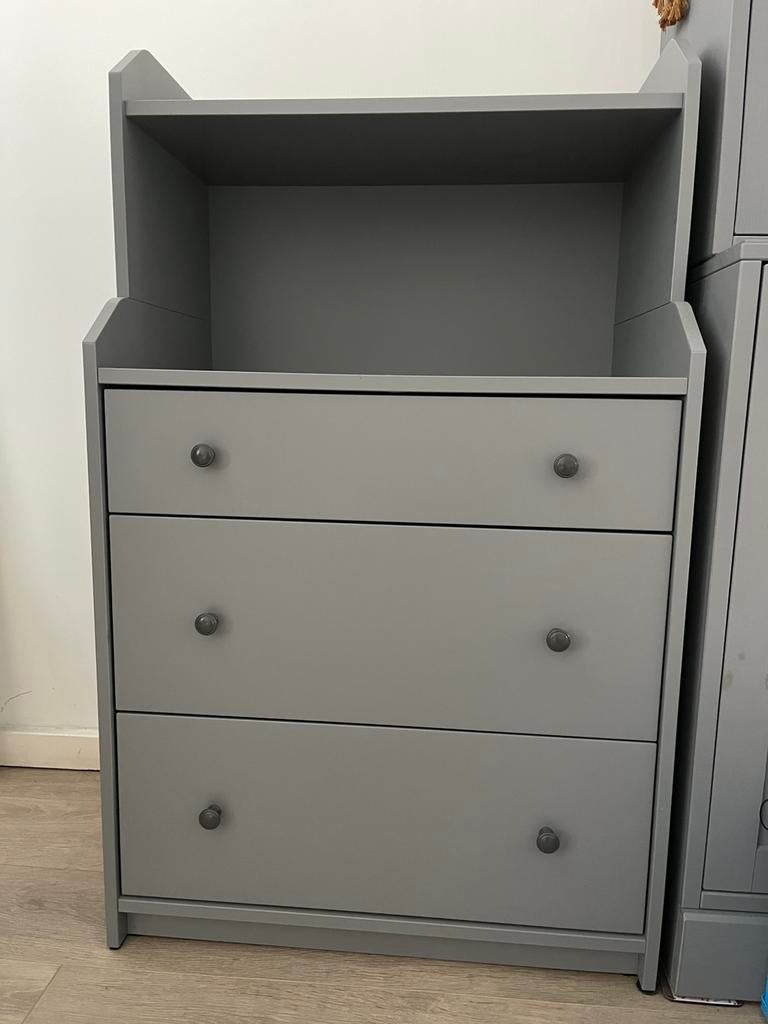 Ikea Hauga Ladekast, Ophalen, 100 tot 150 cm, 50 tot 100 cm, Zo goed als nieuw