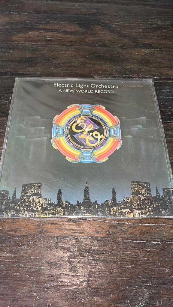 Elo - a new world record LP, Cd's en Dvd's, Vinyl | Rock, Ophalen of Verzenden, Zo goed als nieuw, 12 inch, Poprock