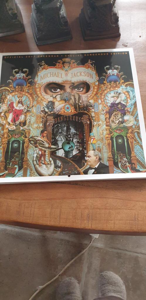 Kalender foto s Michael Jackson Vintage, Ophalen of Verzenden
