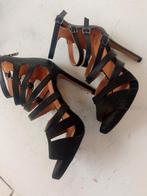 Pumps met open teen maat 37 H&M, H&M, Zwart, Ophalen of Verzenden, Zo goed als nieuw