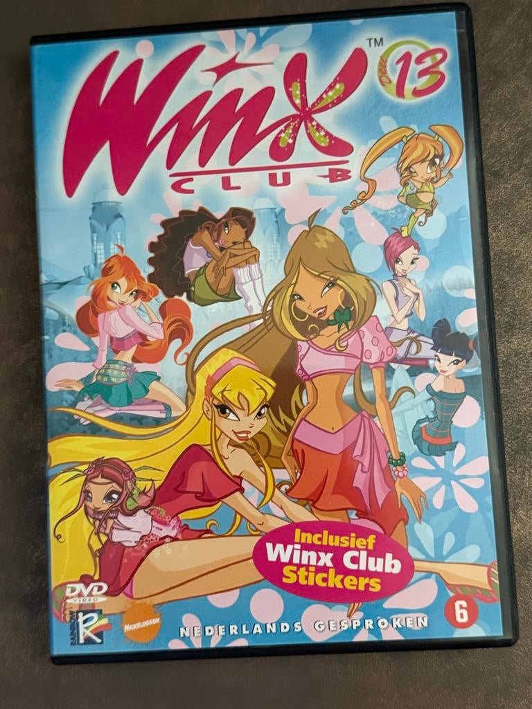 Winx Club DVD Deel 13 - Nederlands Gesproken, Avontuur, Gebruikt, Ophalen of Verzenden, Vanaf 6 jaar