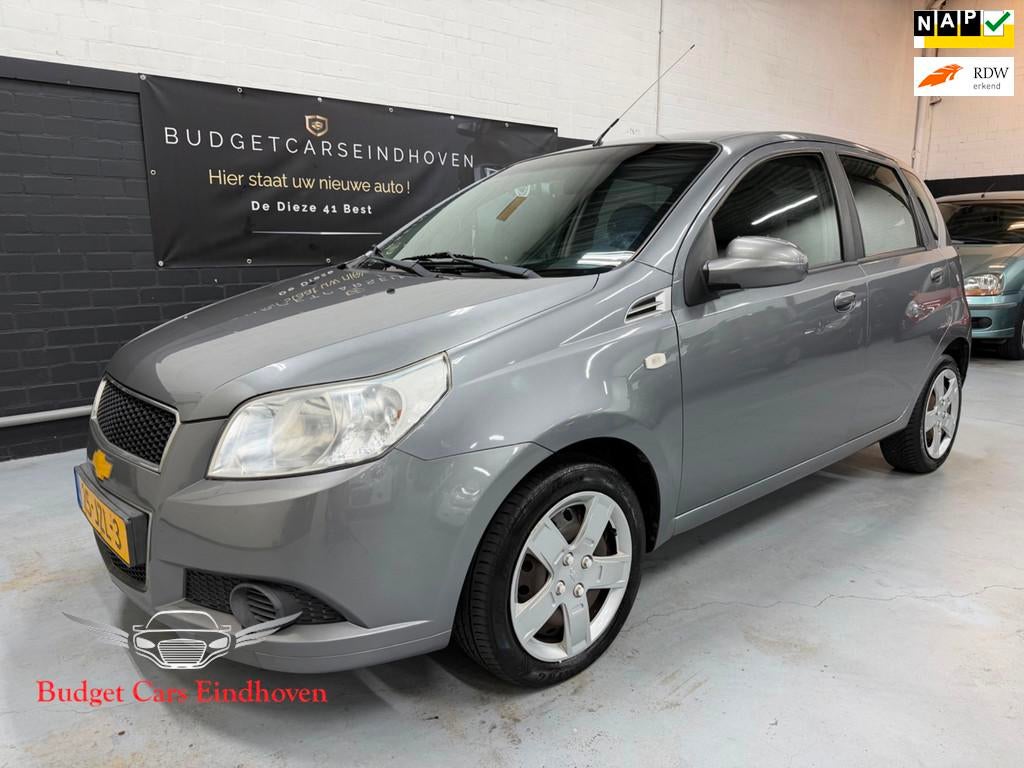 Chevrolet Aveo 1.4 16V LS Nap/Airco/5Drs/APK 04-2027!, Auto's, Chevrolet, Voorwielaandrijving, Euro 5, Aveo, 400 kg