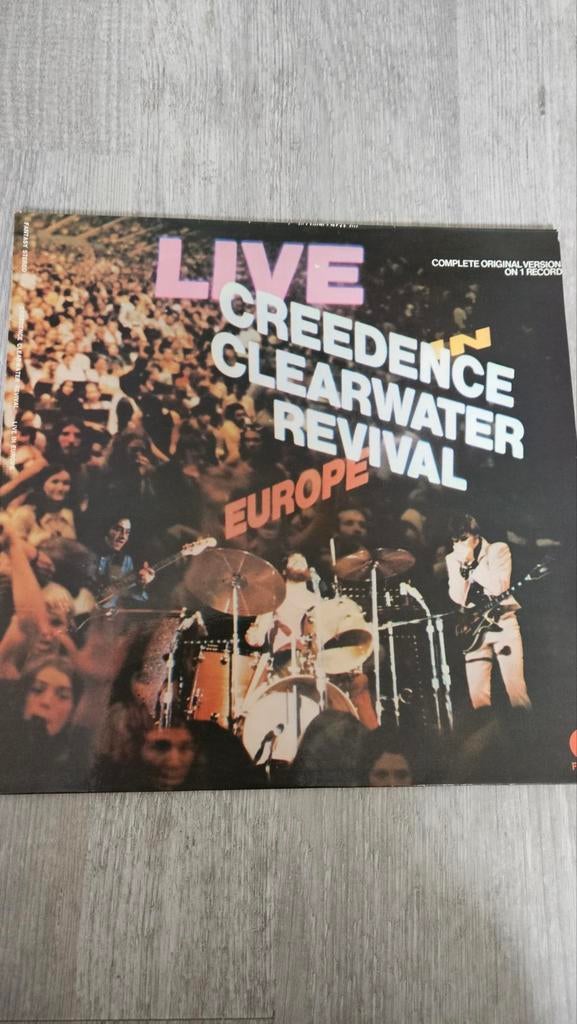 Creedence Clearwater Revival - Live in Europe vinyl, Ophalen of Verzenden