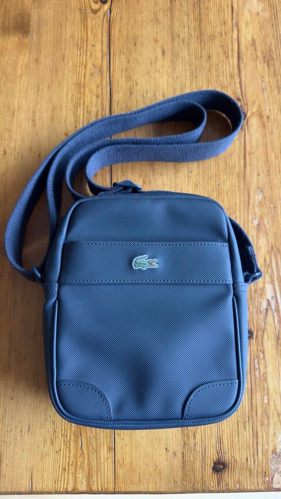 Lacoste tas, Ophalen of Verzenden, Zo goed als nieuw, Blauw