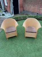 Leuke rieten fauteuil stoeltjes, Ophalen of Verzenden, Zo goed als nieuw, Rotan