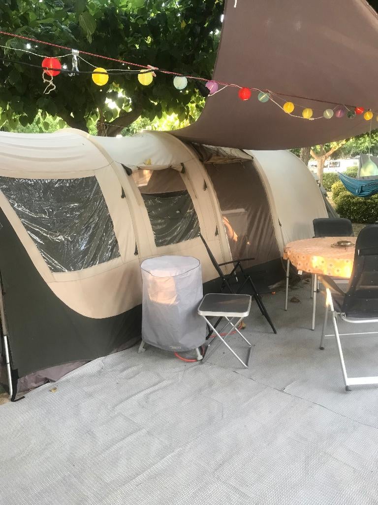 te koop Bardani Villagrande 320 tunneltent, Caravans en Kamperen, Tenten, Ophalen, Gebruikt, Tot en met 4