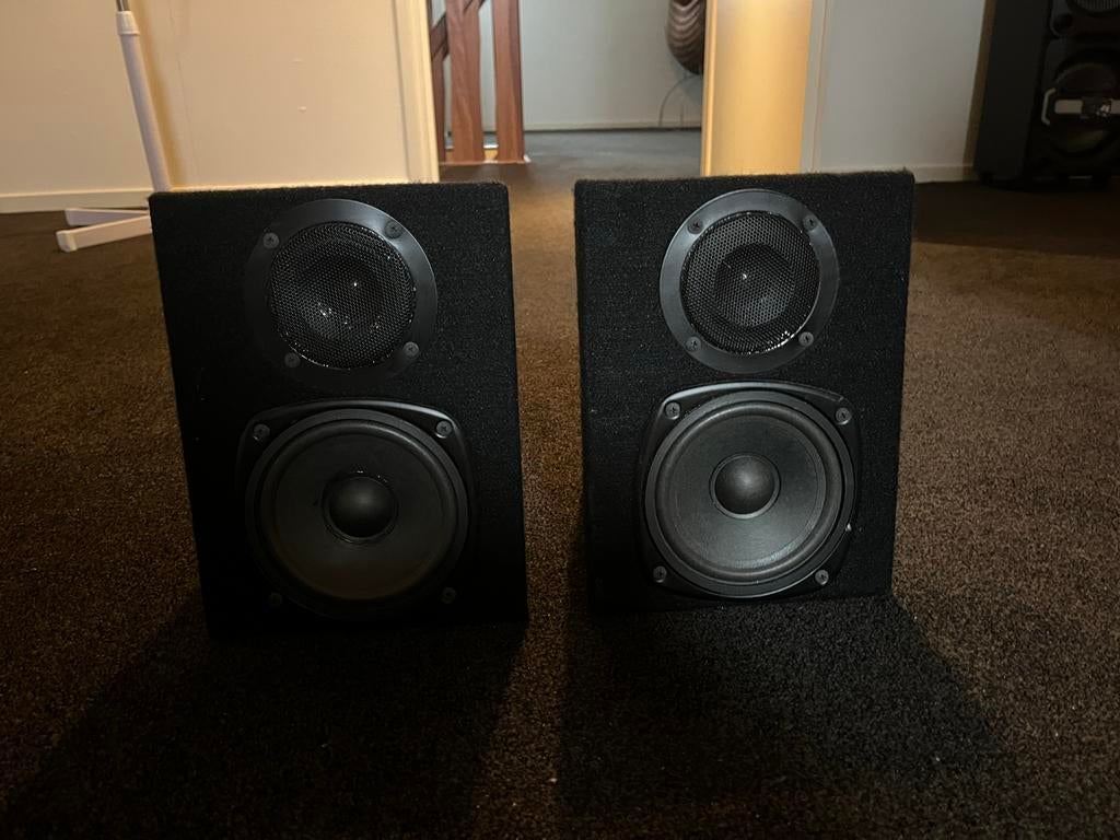 Fenton DJ Monitor Speakers - Zo goed als nieuw, Zo goed als nieuw, Minder dan 60 watt, Front, Rear of Stereo speakers, Ophalen