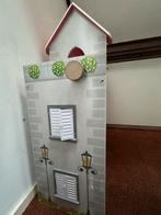 Houten poppenhuis, Ophalen, Zo goed als nieuw, Poppenhuis
