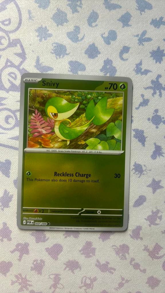Snivy, Ophalen of Verzenden, Zo goed als nieuw